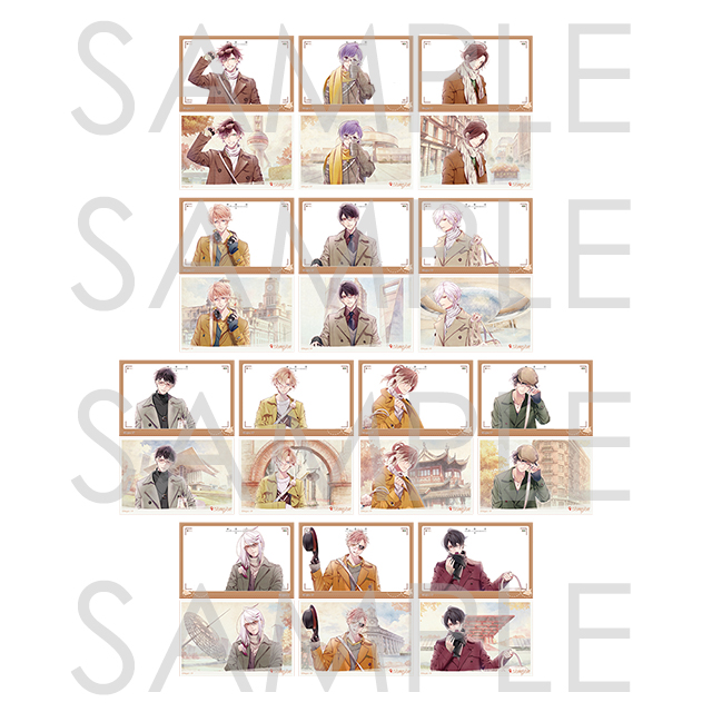 海外先行】DIABOLIK LOVERS AntiQue PromiseLand ポストカード&クリア