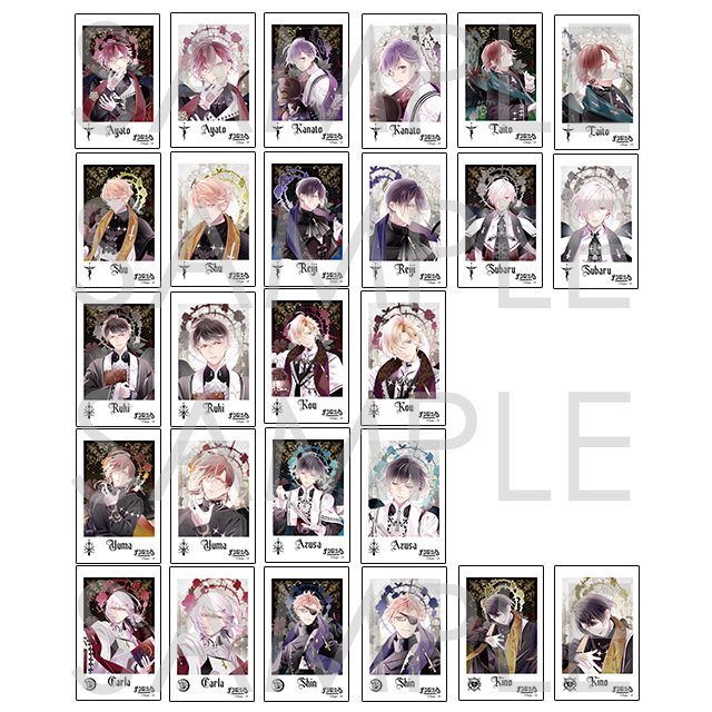 DIABOLIK LOVERS Dark Night Priest ポラ風カード