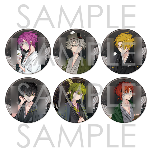 ディアヴォ エーダッシュ ハート缶バッジ 六花響鳴 受注生産】ディア(ハート)ヴォーカリスト 六花響鳴【＼アナタを