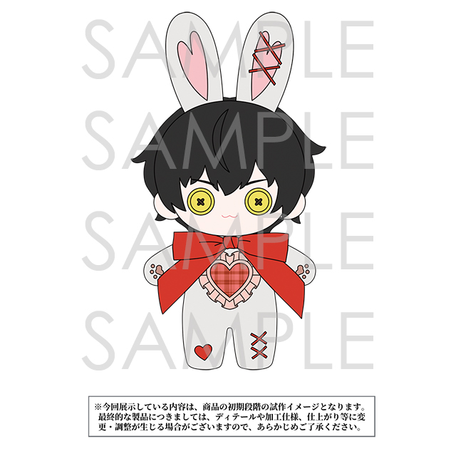 ディアヴォーカリスト　ユゥ　グッズセット 受注生産】ディア(ハート)ヴォーカリスト Blanc Bunny Doll ユゥ