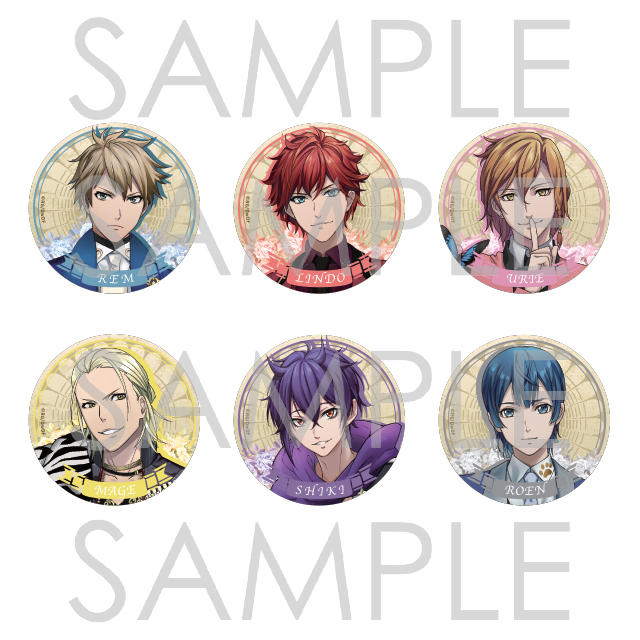 【受注生産】Dance with Devils アクマのお茶会 ホロ缶バッジ