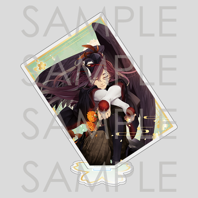剣が君　鈴懸　妖美なるお侍　クリアアクリルスタンド　まとめ売り 受注生産】剣が君 妖美なるお侍 クリアアクリルスタンド 鈴懸