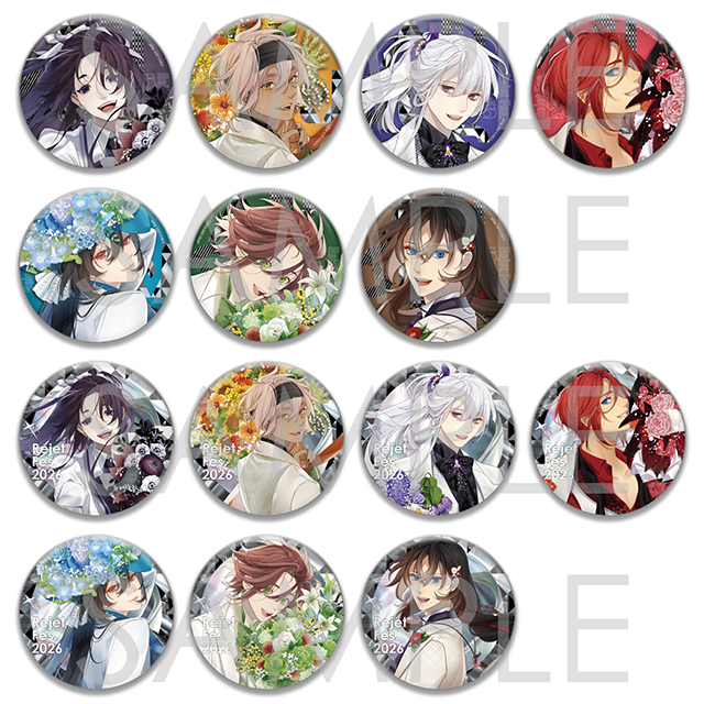 剣が君 九十九丸 缶バッジセット② 剣が君 for V オンリーワンビッグ缶バッジ 九十九丸Ver. | 乙女