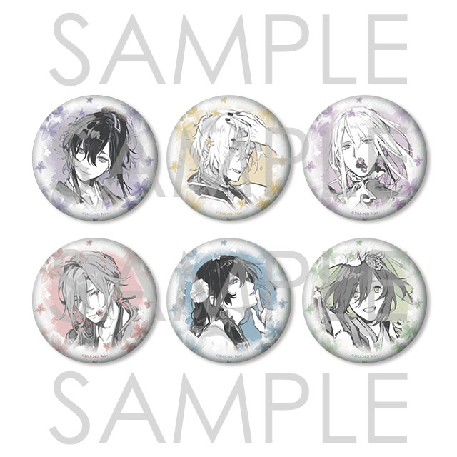 【受注生産】剣が君 ベスト弐 ホロ缶バッジ