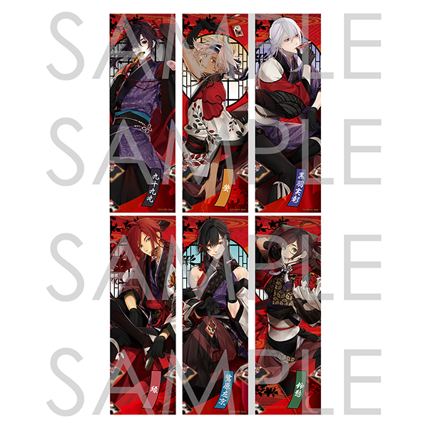 【受注生産】剣が君 御前試合 チケット風クリアカード