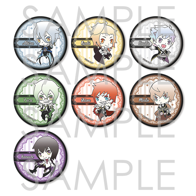 受注生産】SEVENTH HEAVEN Angel Pop Silverホロ缶バッジ | 乙女向け