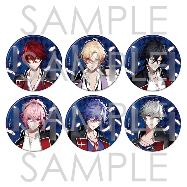 THANATOS NiGHT リアム 缶バッジ セット 受注生産】THANATOS NiGHT【今だけは、アナタが独占▽執着堕天使