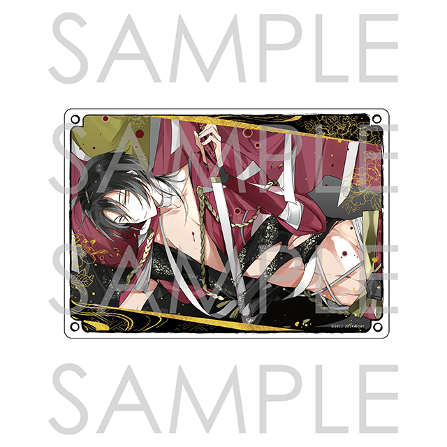 予約販売 受注生産】新撰組暁風録 Vol.2 高杉晋作 アクリルパネル 勿忘草 ピンズ・ピンバッジ・缶バッジ