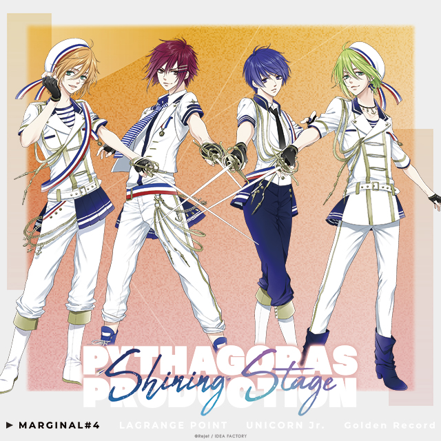 MARGINAL#4 Shining Stage ピタゴラスプロダクション 連動特典付き 五枚セット Golden Record LAGRANGE POINT UNICORN Jr.